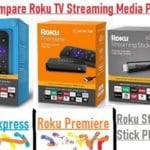 Compare Roku Streaming Stick Plus, Roku Express, Roku Premiere