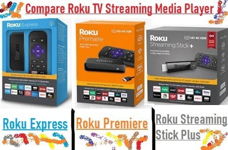 Compare Roku Models: Roku Express |Premiere|Streaming Stick Plus 4K HD