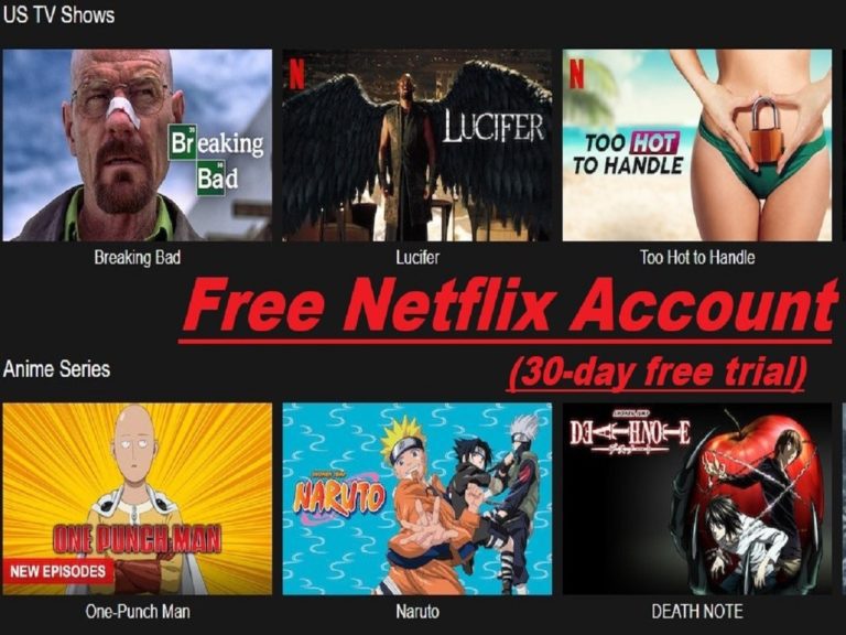 Free Netflix Account