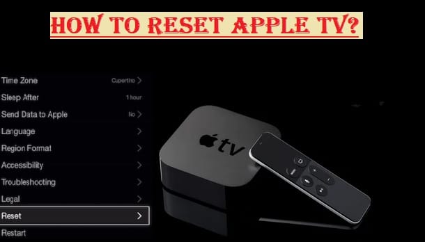 How To Reset Apple Tv Box Without Password