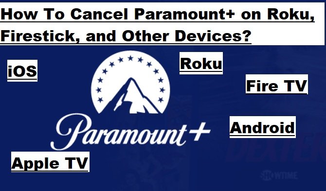 How To Cancel Paramount Plus On Roku And Firestick-Simple Way