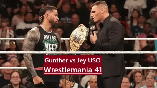 Gunther VS Jey USO Wrestlemania 41 Gunther VS Jey USO Wrestlemania 41