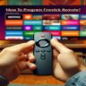 How To Program Firestick Remote