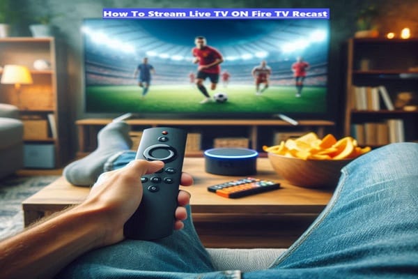 How To Stream Live TV ON Fire TV Recast