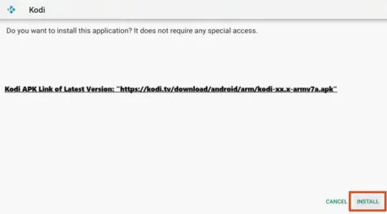 Install Kodi
