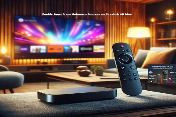 Enable Apps from Unknown Sources on FireStick 4K Max