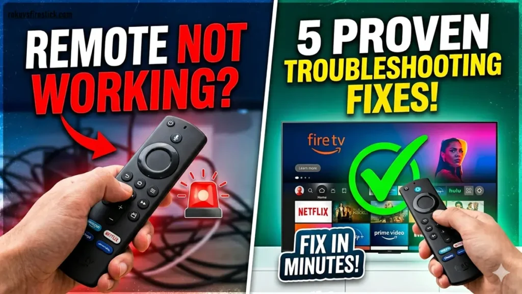 Step-by-step guide on how to fix a Fire Stick remote not working with proven troubleshooting tips.
