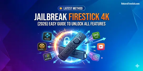 How to jailbreak Firestick 4K 2026 latest method step-by-step guide with Kodi and Cinema HD apps.